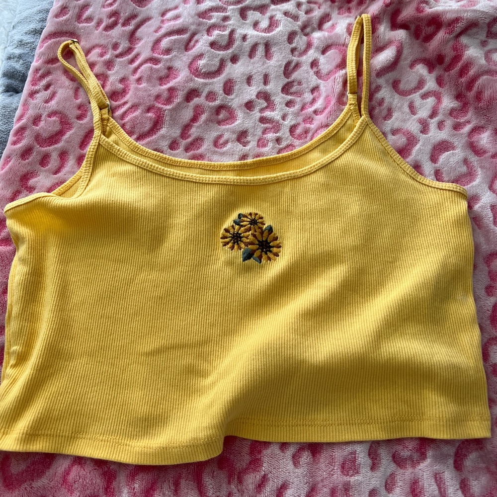 Sunflower Hollister Baby Cami